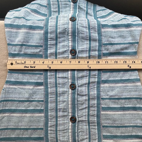 Woman’s ROXY SWEETER DREAMS SHORT DRESS~Corsair River Stripe~NWT~Size S - Picture 12 of 14